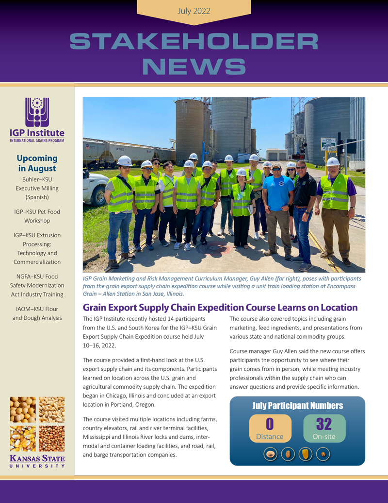 Stakeholder News, IGP Institute Stakeholder News, IGP Institute