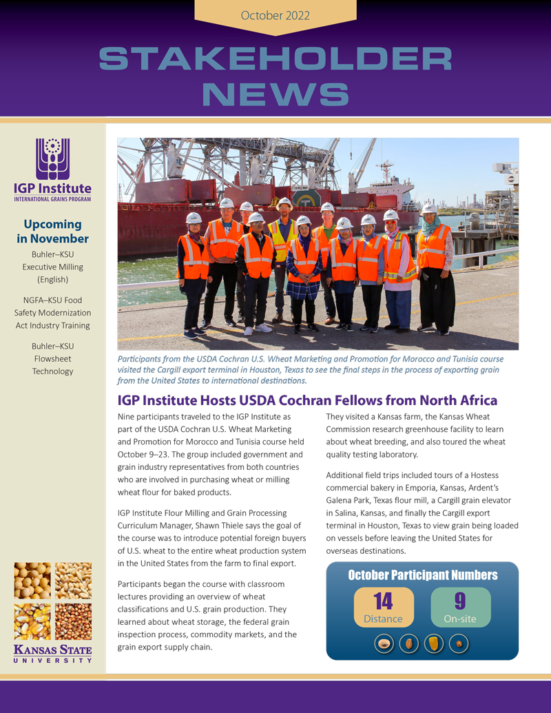 Stakeholder News, IGP Institute Stakeholder News, IGP Institute
