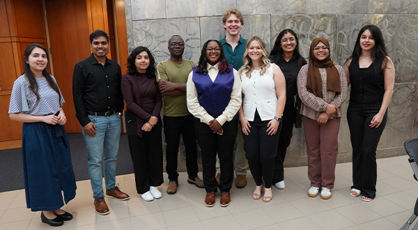 Grain and Food Science Graduate Student Organization officers